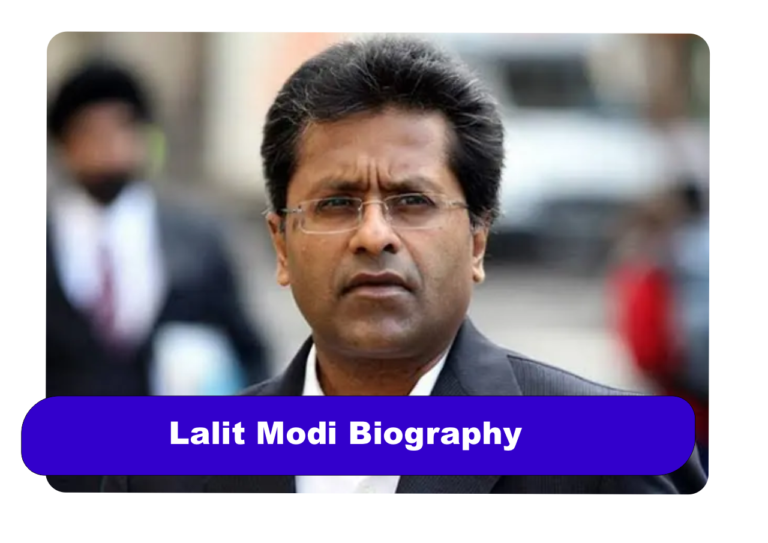 Lalit Modi Biography