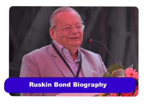 Ruskin Bond Biography